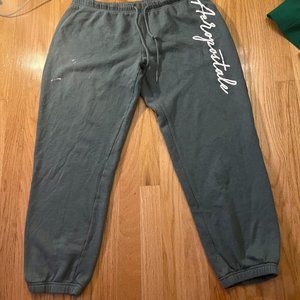 Greenish Grayish Womans Sweatpants From Aeropostale